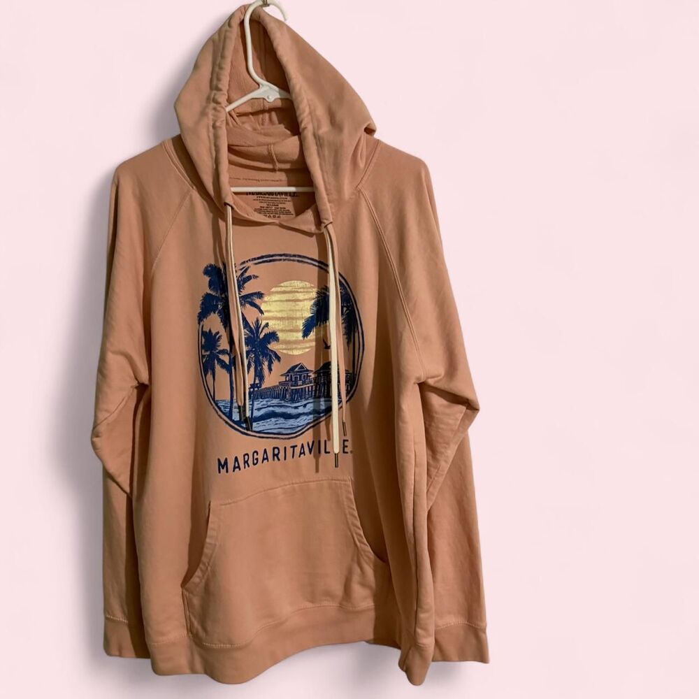 Independent-trading-co Women's Pink and Orange Hoodie